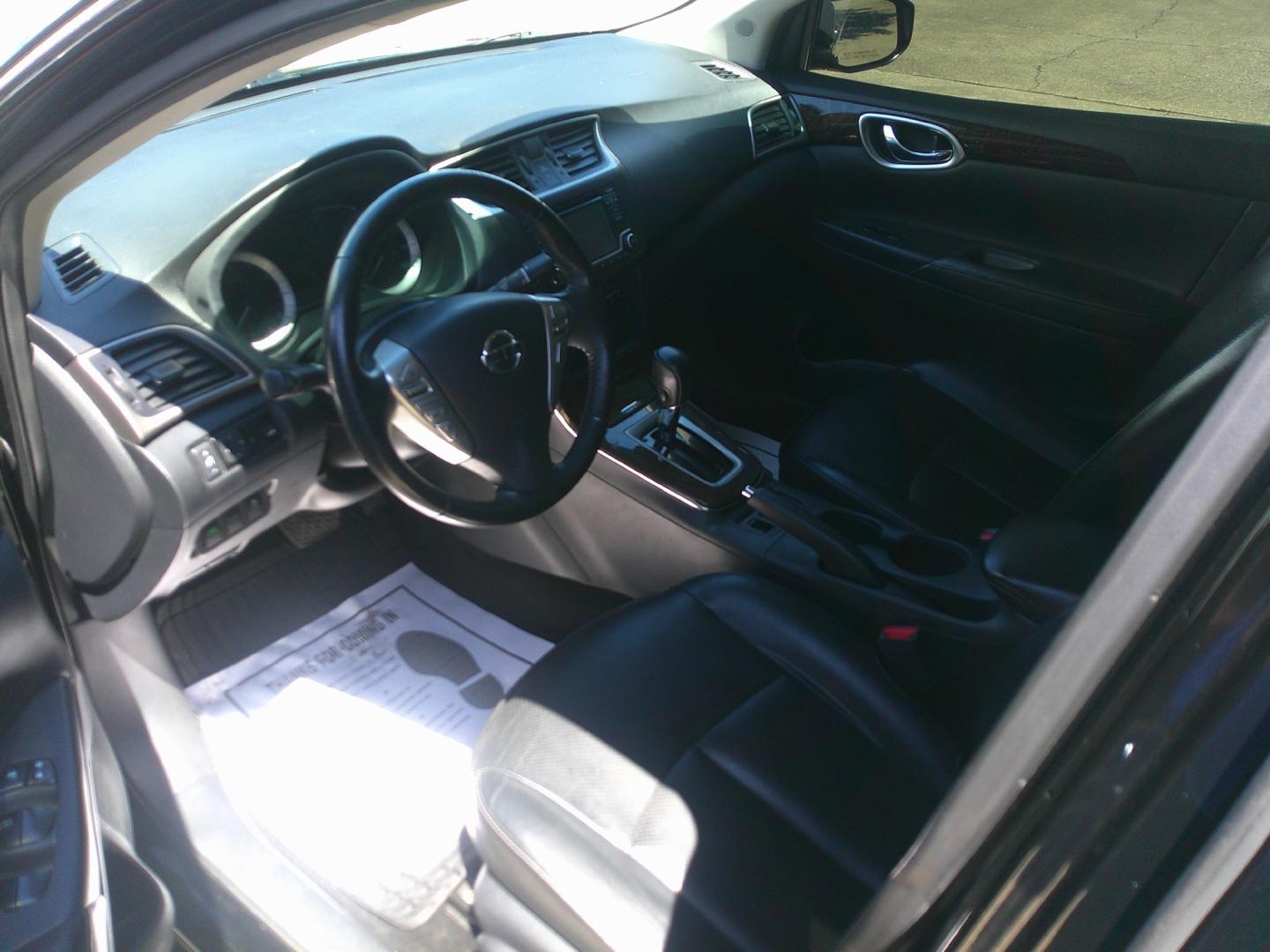 2015 BLACK NISSAN SENTRA SR; S; SL; SV (3N1AB7APXFY) , located at 1200 Cassat Avenue, Jacksonville, FL, 32205, (904) 695-1885, 30.302404, -81.731033 - Photo#3